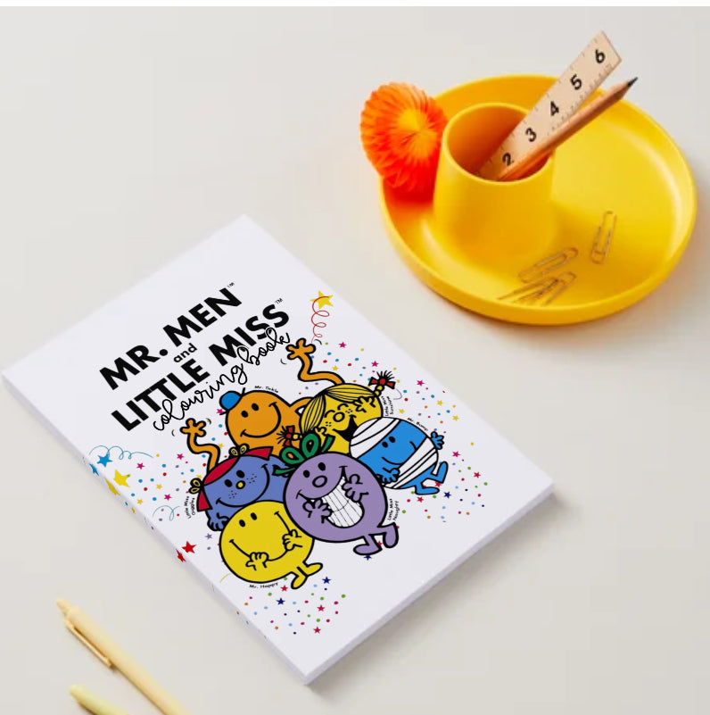 Mr m & little ms colouring pdf