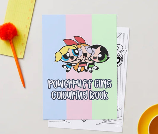 Powerpuff girls colouring book pdf