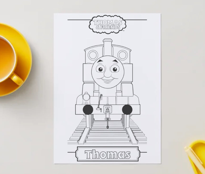 Thomas colouring book pdf