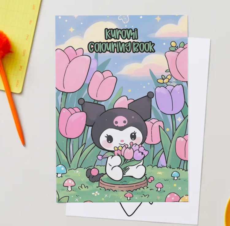 Kuromi colouring book digital