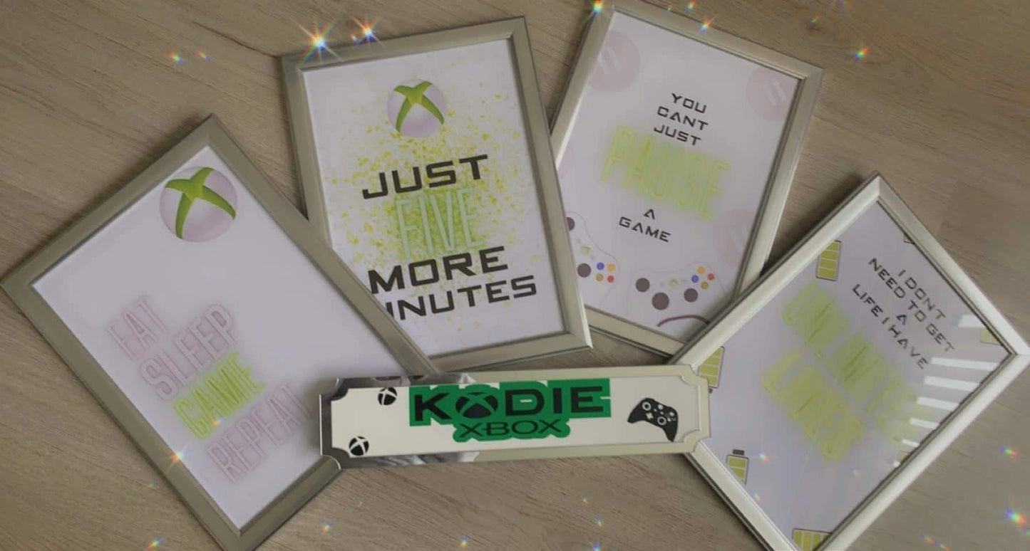 Xbox prints set of four digital download
