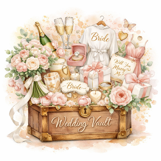The Ultimate 100-Piece Wedding Design Vault | Editable Canva Templates