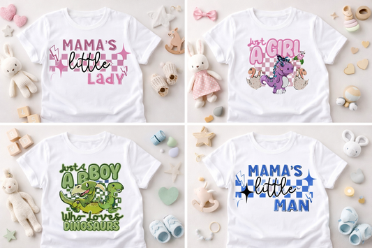 💖 Little Legends Kids PNG Bundle – 4 Digital Download Designs