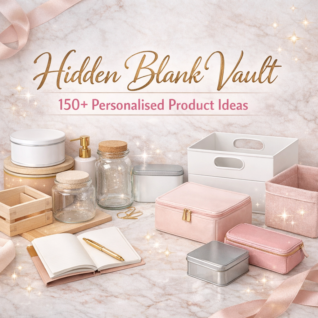 The Hidden Blank Vault: 150+ Personalised Items Crafters Can Source From High Street Shops