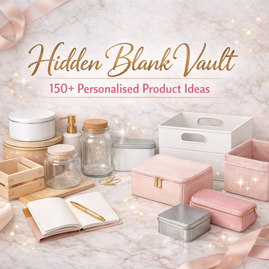 The Hidden Blank Vault: 150+ Personalised Items Crafters Can Source From High Street Shops