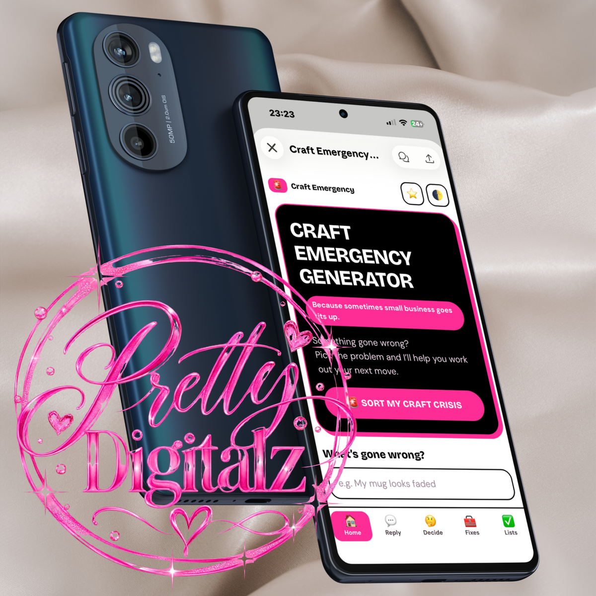 Craft Emergency Generator | Web App for UK Crafters, Sublimation & Personalised Gift Sellers