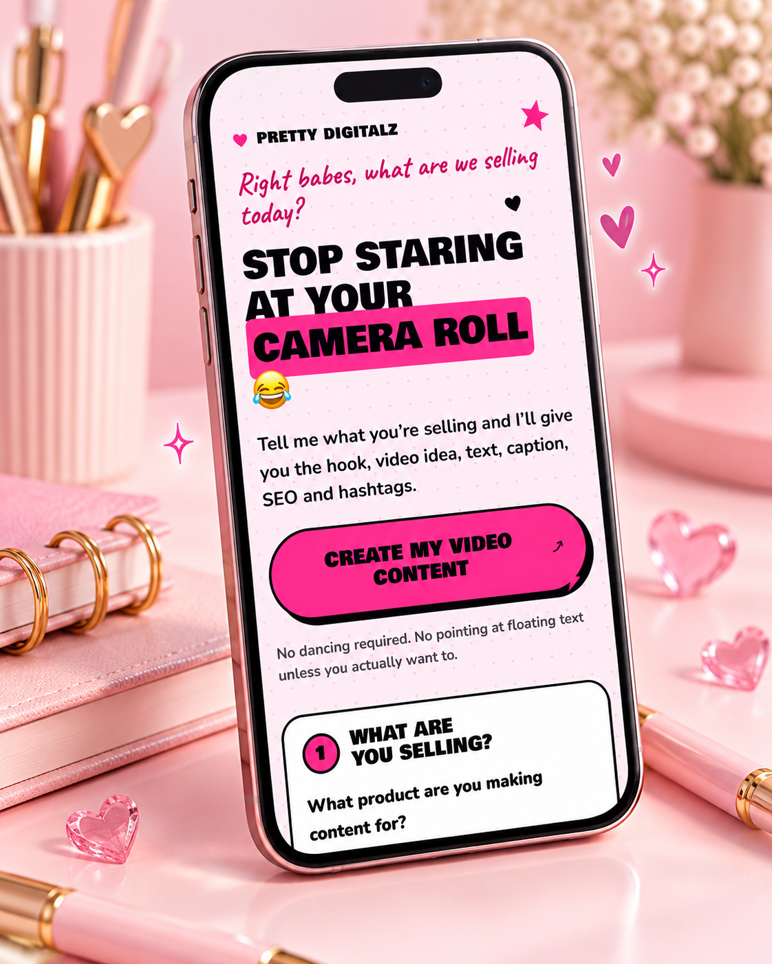 Pretty Digitalz Video Content Generator