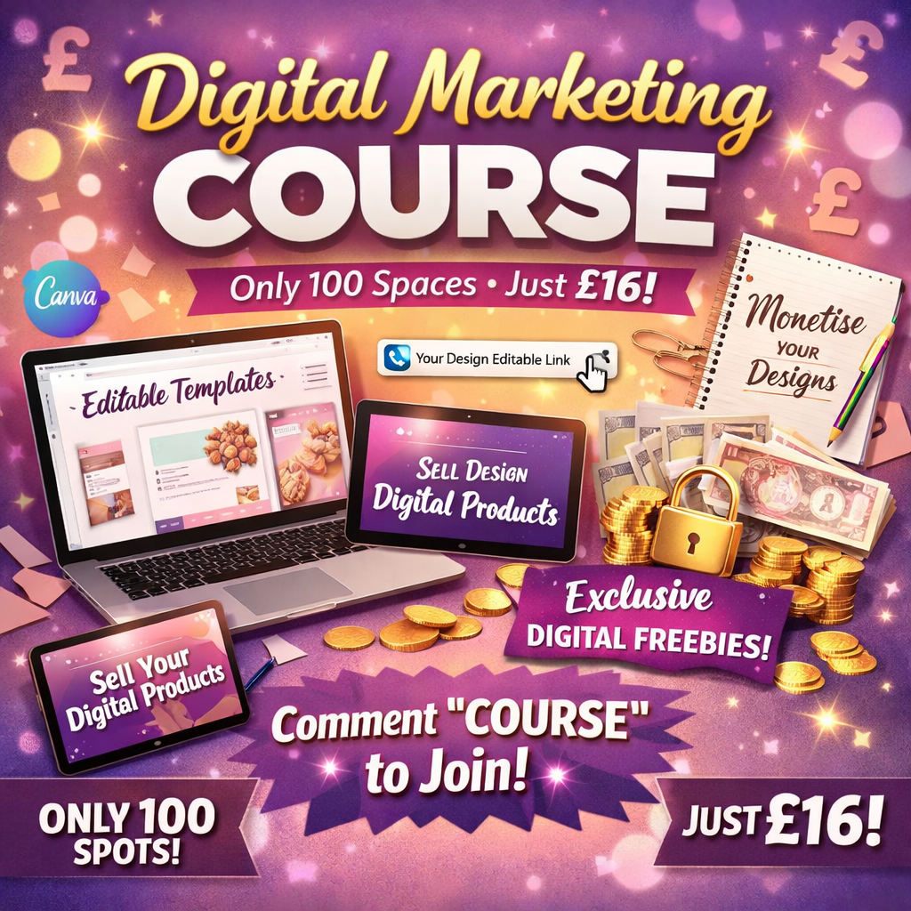 Digital Marketing Course for Beginners | Create & Sell Digital Products (Pre-Order)