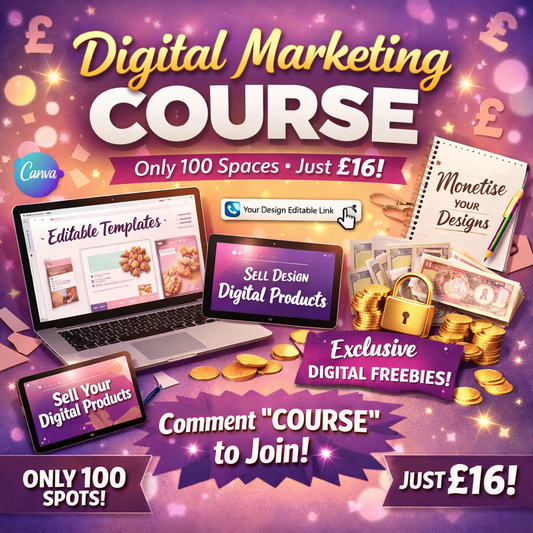 Digital Marketing Course for Beginners | Create & Sell Digital Products (Pre-Order)