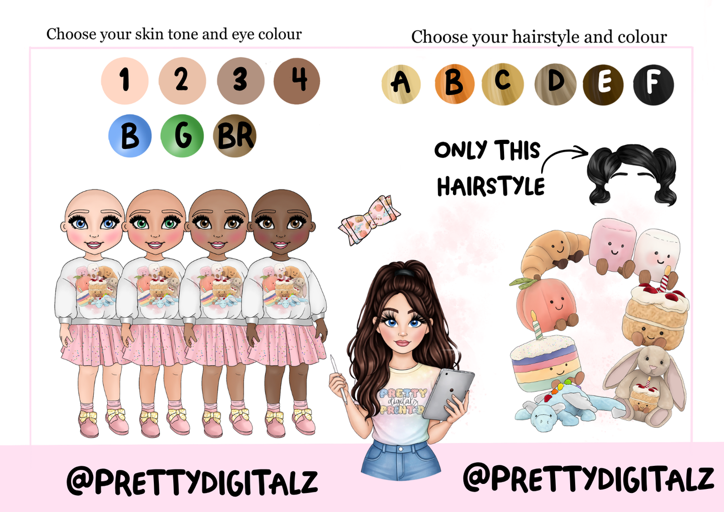 Personalised jelly teddy Inspired Girls Print | Custom Name A4 Nursery Wall Art | Cute Daughter Gift