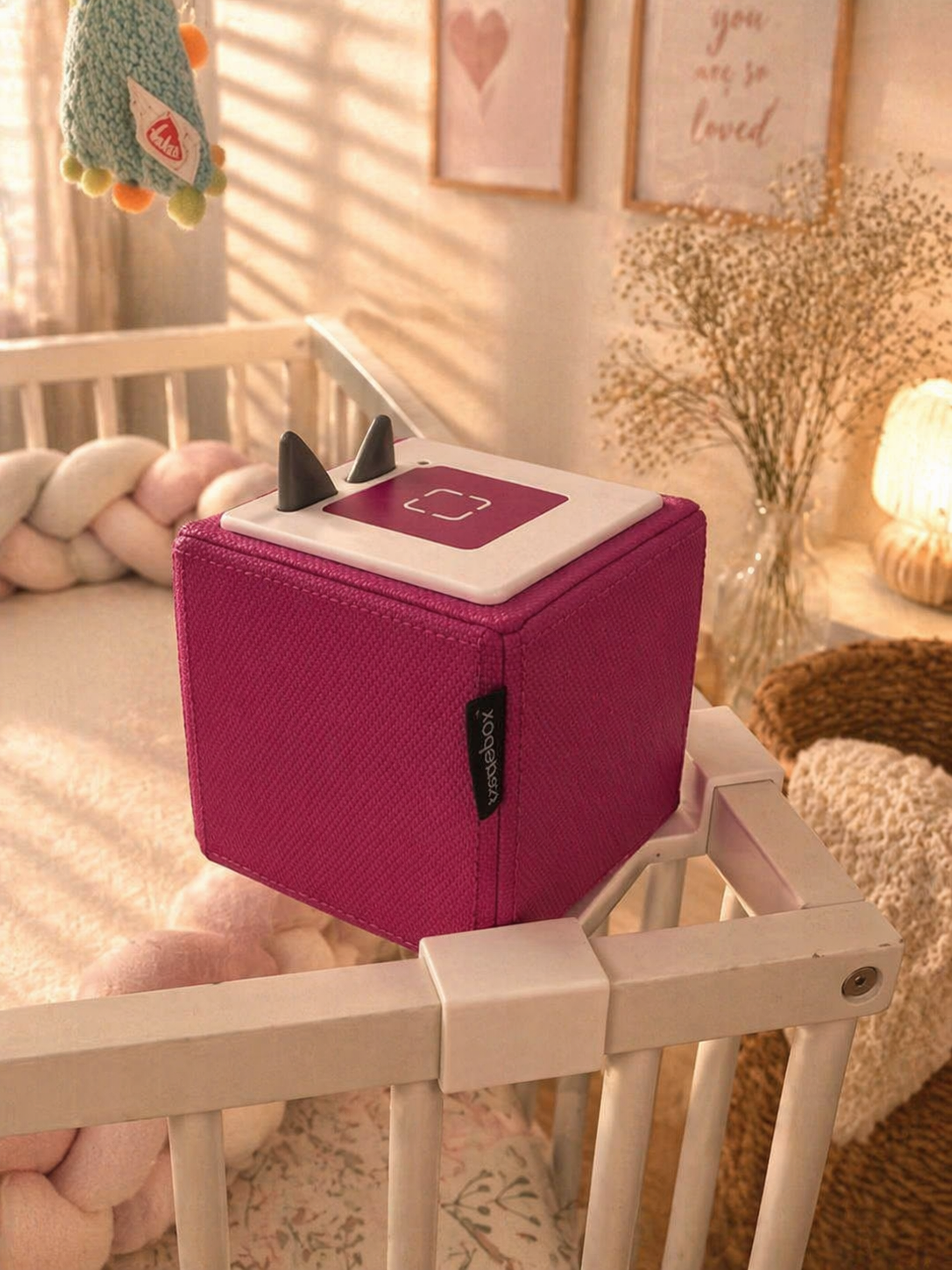 Tonie Box Cot Holder Stand – Clip-On Bedside Shelf for Easy Access | Baby Nursery Essential