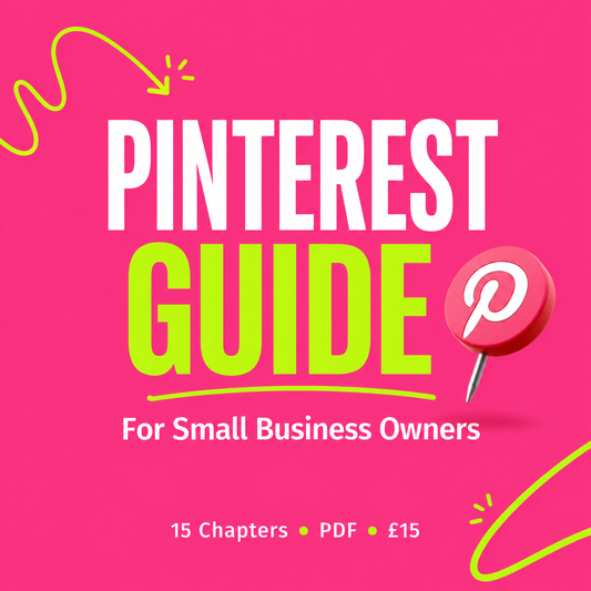 Pinterest for small business digital marketing guide cover
