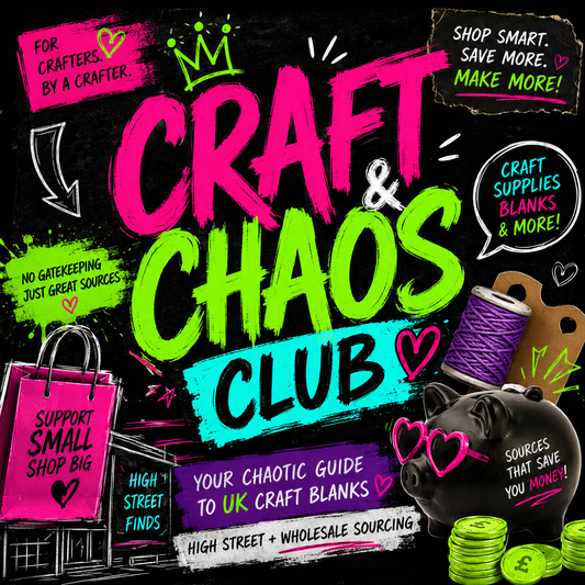 UK Cricut blanks sourcing guide digital ebook cover