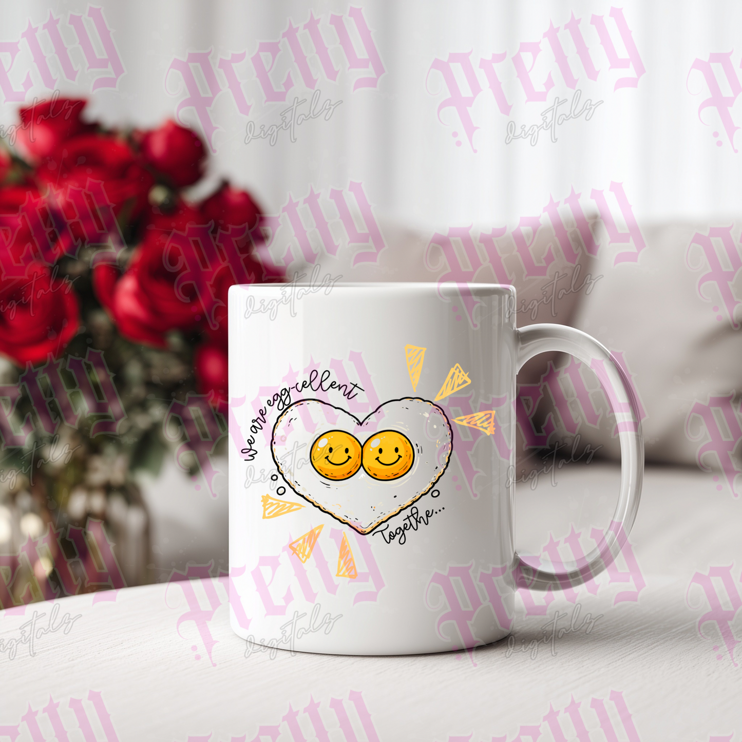 Valentine doodles png digital download